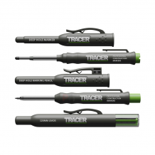 Tracer Deep Hole Pencil & Double Tipped Marker Pen Twin Pack AMK3